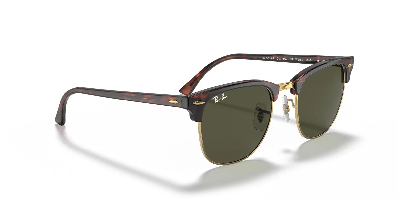 Ray-Ban Clubmaster 3016F Sunglasses - view 4